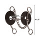 product variation PROFESSIONAL'S CHOICE Brittany Pozzi Lifter Series Medium Shank Three Piece Smooth Snaffle Bit (BPB-115) image