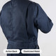 product variation BERNE Men's Heritage Twill Insulated Navy Coverall (I414NV) image