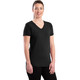 product variation BERNE Women's Performance Black V-Neck Short Sleeve T-Shirt (BSW40BK) image