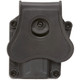 product variation BULLDOG CASES Max Multi-Fit Right Hand Black Polymer Holster w/ Paddle (MX-001) image