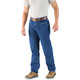 product variation Berne P422 Stone Wash Dark relaxed fit straight leg 5-pocket jeans image