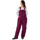 product variation Berne WB515 Plum women's Softstone duck insulated bib overall with hammer loop image