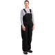 product variation Berne WNB834 black women's Icecap waterproof insulated bib overall with leg zippers image