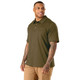 product variation Berne SH38 Heathered Cedar Green short sleeve pocket polo shirt image
