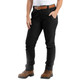 product variation Berne WP922 black women's Flex Softstone double-front duck work pants image