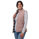 product variation Berne WV26 antler women's channel quilt ripstop insulated vest image