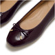 product variation Open Box (Damaged package): FITFLOP Delicato Bow Textured Patent-Leather Ballet Flats, Color: Cherry, Size: 9 (A0K-D69-070) image