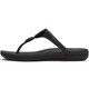 product variation Open Box (Damaged package): FITFLOP Solay Glossy-Disc Toe-Post Sandals, Color: Black, Size: 9 (A5W-001-070) image