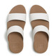 product variation Open Box (Damaged package): FITFLOP Lulu Leather Slides, Color: Urban White, Size: 8 (ED4-194-060) image