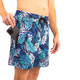 product variation DRY POCKET Men's Caribbean Palms Waterproof Swim Shorts image