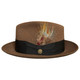 product variation STETSON Men's Saxon Walnut Fur Felt Fedora Hat (TFSAXN-022075) image