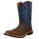 product variation TWISTED X Men's 11in Tech X Rustic Brown/Aegean Blue Western Boots (MXTP009) image