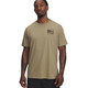 product variation UNDER ARMOUR Men's Freedom By 1775 Federal Tan/Gridiron Brown T-Shirt (6004104-499) image