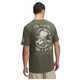 product variation UNDER ARMOUR Men's Freedom By Land Marine OD Green/Desert Sand SS Shirt (1389928-390) image
