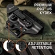 product variation GRITR OMNI IWB/OWB Ambidextrous Kydex Holster Fits CZ 75 (Non-Railed) Models image