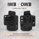 product variation GRITR OMNI IWB/OWB Ambidextrous Kydex Holster Fits Glock 48/G48 MOS/G48 COA image