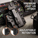 product variation GRITR OMNI IWB/OWB Ambidextrous Kydex Holster Fits Smith & Wesson EZ/Equalizer image
