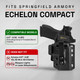 product variation GRITR OMNI IWB/OWB Ambidextrous Kydex Holster Fits Springfield Echelon Compact image