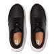 product variation Open Box (Damaged package): FITFLOP F-Mode Leather/Suede Flatform Sneakers, Color: Black, Size: 9 (FR1-001-070) image