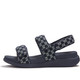 product variation Open Box (Damaged package): FITFLOP F-Mode Go Checkerboard-Denim Back-Strap Sandals, Color: Dark Denim, Size: 7 (A1K-D71-050) image