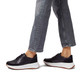 product variation Open Box (Damaged package): FITFLOP F-Mode Leather/Suede Flatform Sneakers, Color: Black, Size: 8.5 (FR1-001-065) image