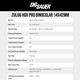 product variation SIG SAUER Zulu6 HDX Pro 14x42mm Binoculars (SOZ6WP1442) image