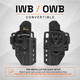 product variation GRITR OMNI IWB/OWB Ambidextrous Kydex Holster Fits Beretta Railed 92/M9 Series image