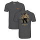 product variation DRAKE Quacksquatch T SS Graphite Heather Shirt (DT0307-GPH) image
