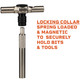 product variation FIX IT STICKS 15-65in Multi-Torque Driver Kit With Locking Ratcheting T-Way Wrench And Gritr Microfibre (FISMUTK+TWAY-LOCK+GRIT-MF) image