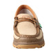 TWISTED X Womens Boat Shoe Bomber/Khaki Driving Moc with CellStretch (WXC0003)