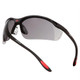 GEARBOX Vision Smoke Lens Black Frame Eyewear with Hard Case (4E07-1)