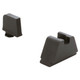 product variation AmeriGlo 3XL tall suppressor height black steel sight set for Glock image