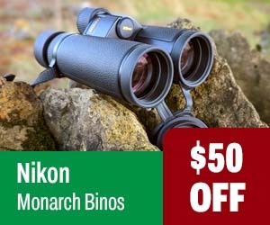 Nikon Monarch Binoculars - $50 OFF