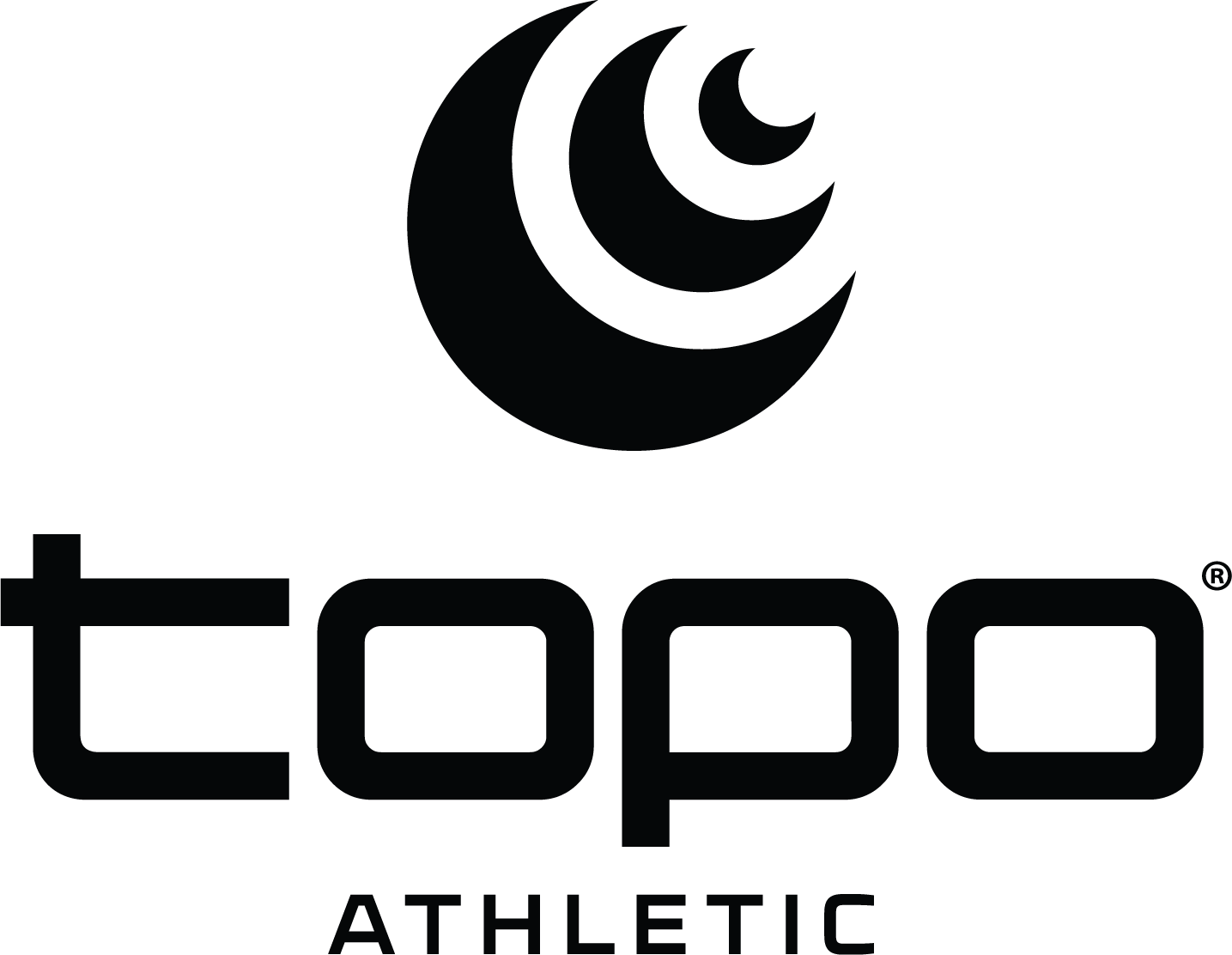 graphic, Topo Athletic brand logo, text, Topo Athletic brand