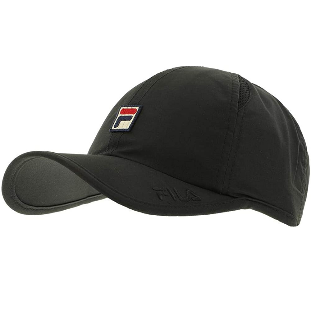 ■FILA■ F UTILITY CAP BLK 2000FO253CP10X002472 Fila Unisex Heritage F Box Logo Slouch Adjustable Baseball