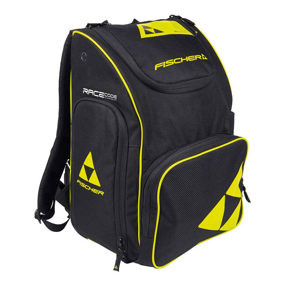 FISCHER Race 55L Black Yellow Backpack Z03520