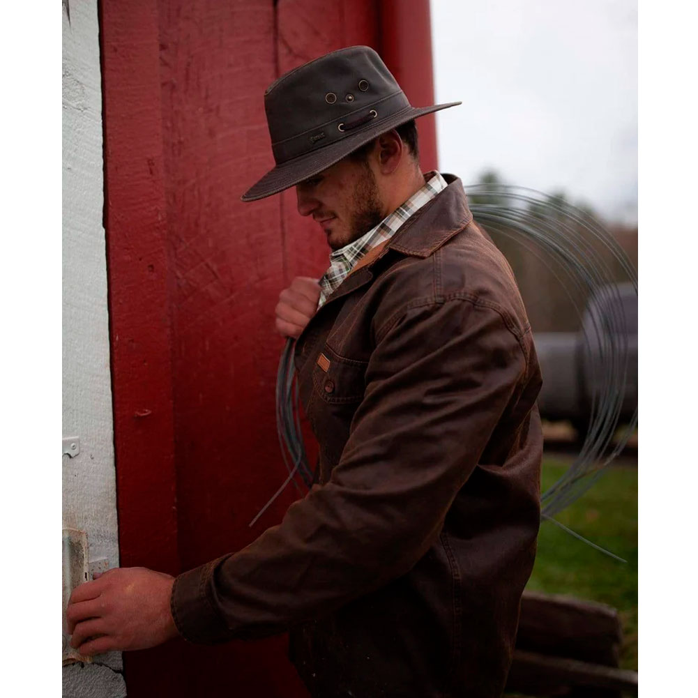 Outback Trading Company Western-Hut – Wasserabweisend, Breite Krempe, Feuchtigkeitsableitend