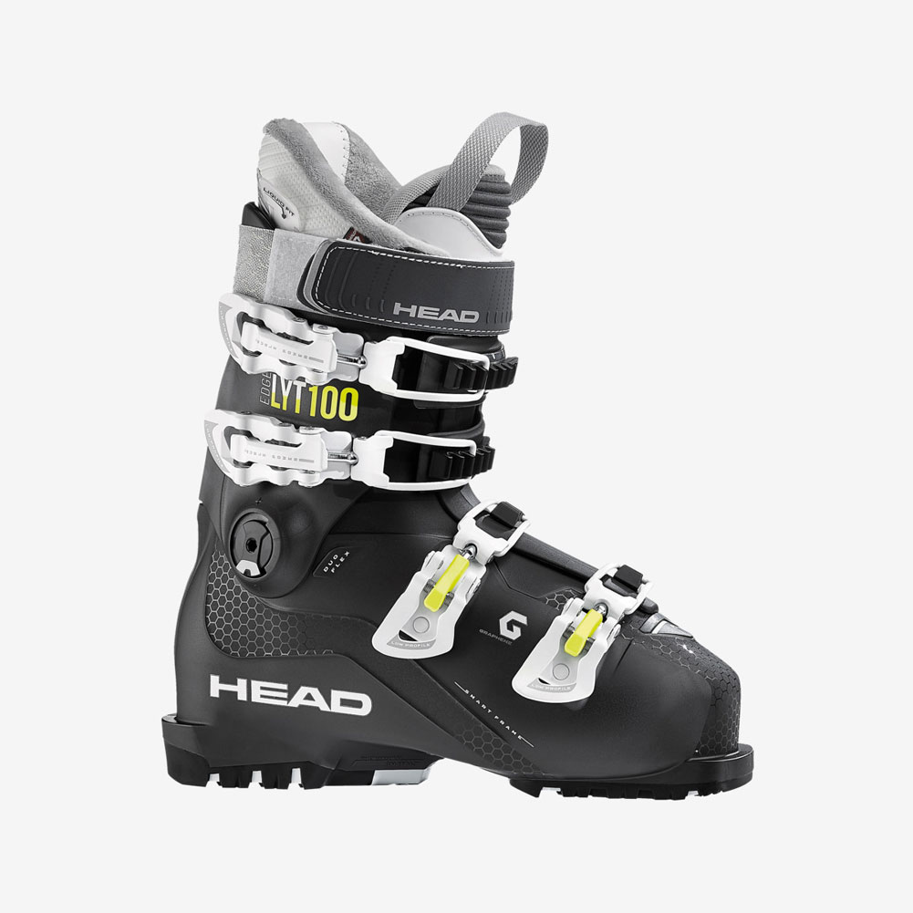 HEAD Womens Edge LYT 100 W GW Anthracite Ski Boots 602310