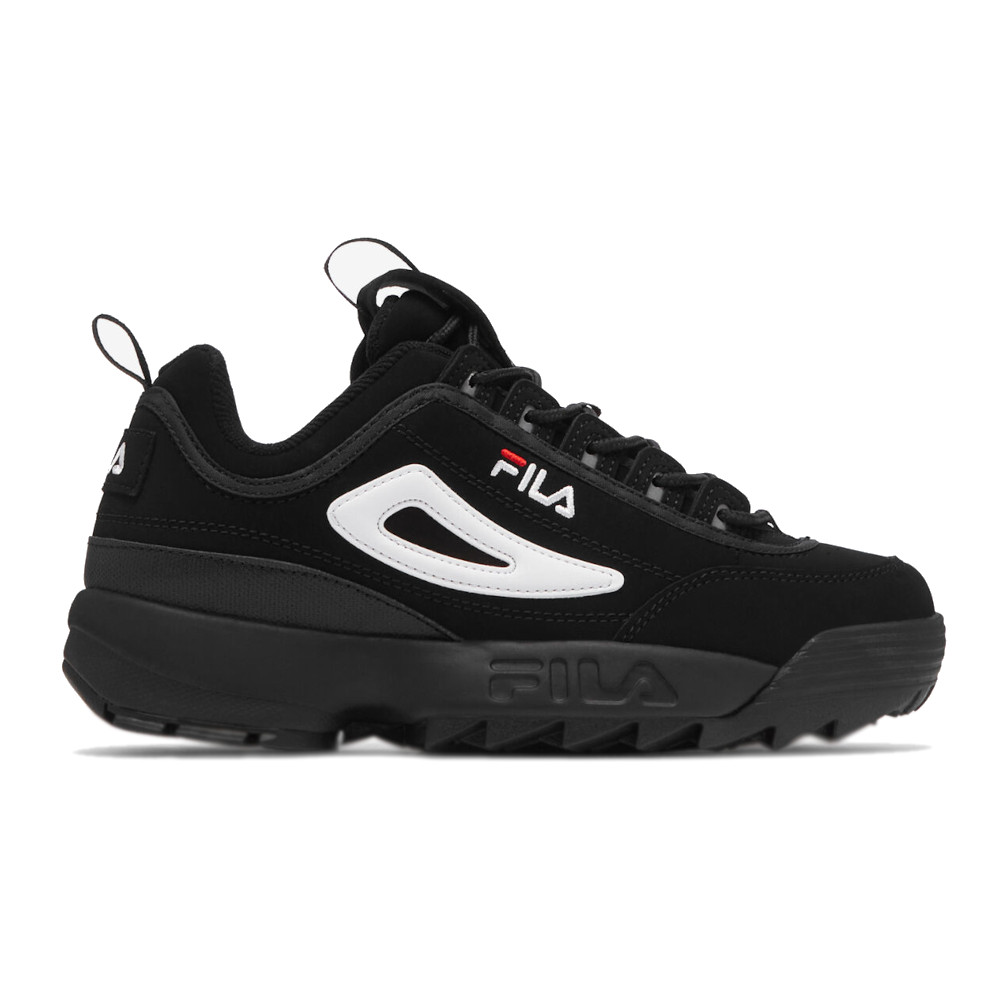Black Shoes Like Disruptor FILA Mens Disruptor Shoes FW01653-018