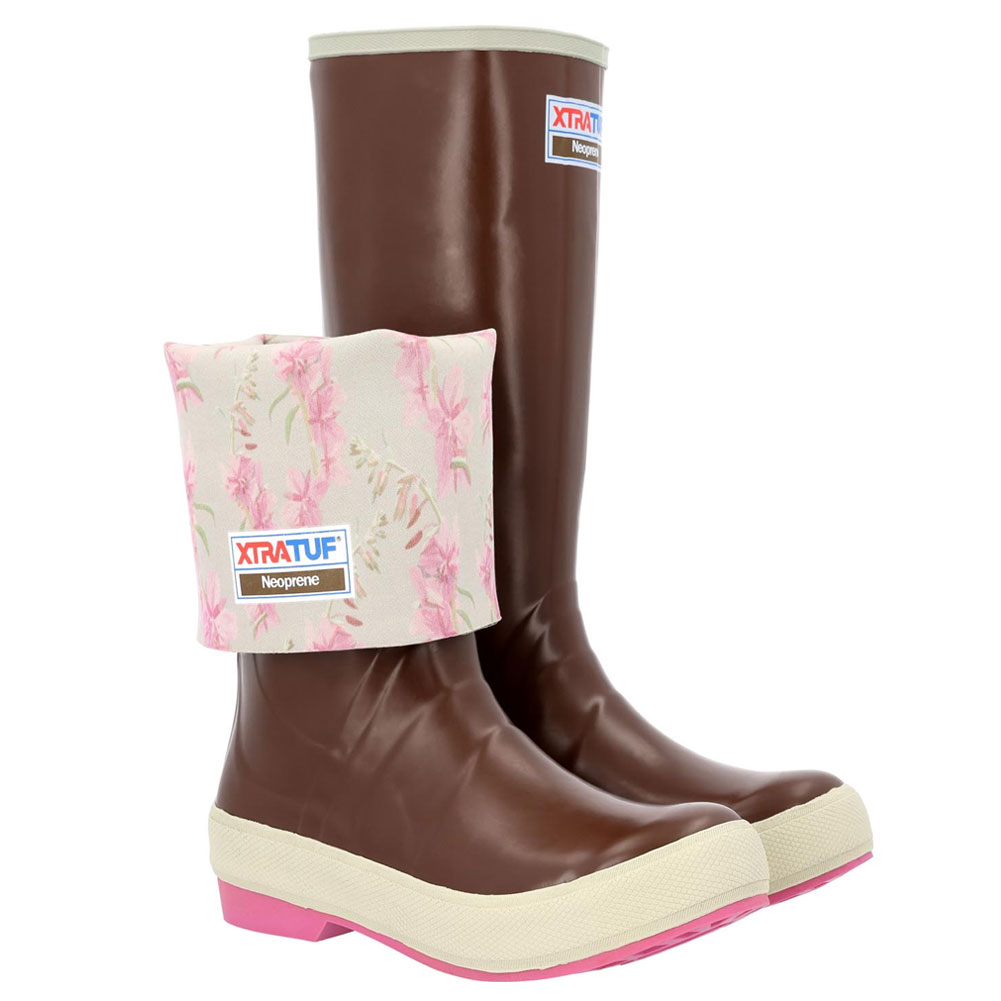 XTRATUF Women 15in Legacy Prints Fireweed Boots XWL4FW