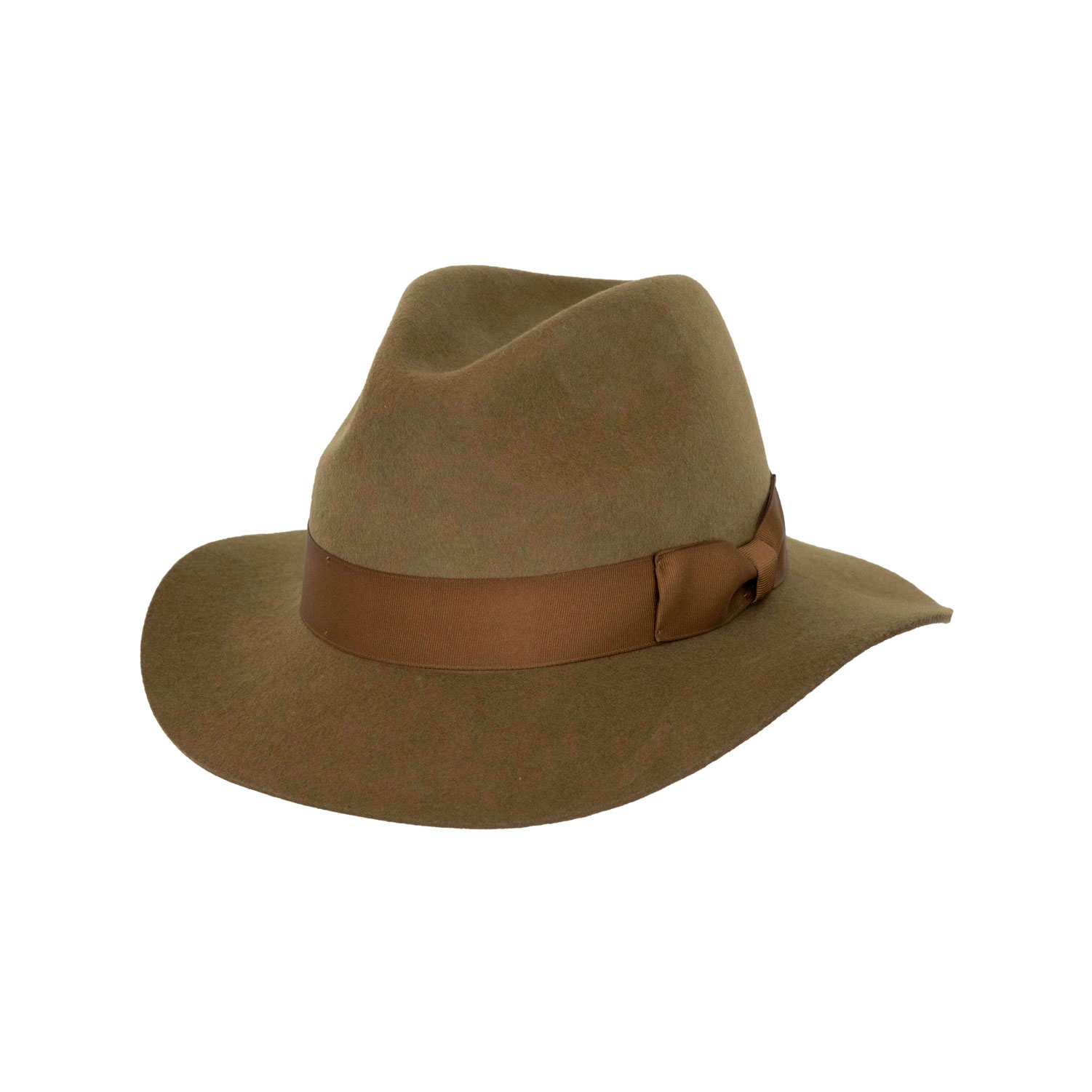 OUTBACK TRADING Classic Oak Brown Wool Hat 1166-BRN