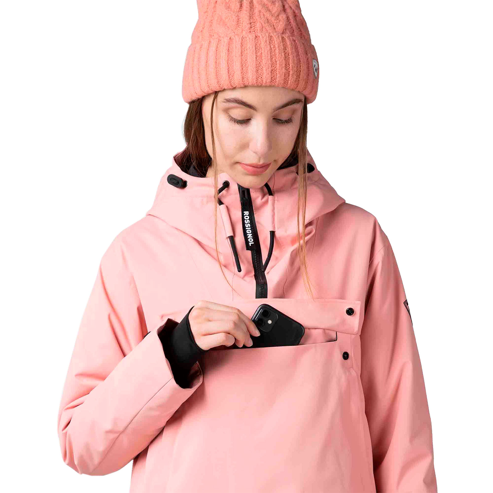 ROSSIGNOL Snowboard Cooper Pink Anorak RLMWJ53-34C