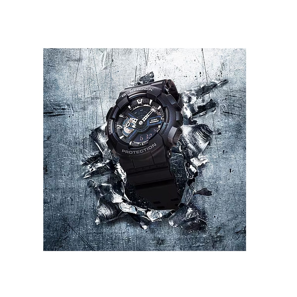 CASIO G-Shock GA-110 Analog-Digital Watch GA110-1BCR