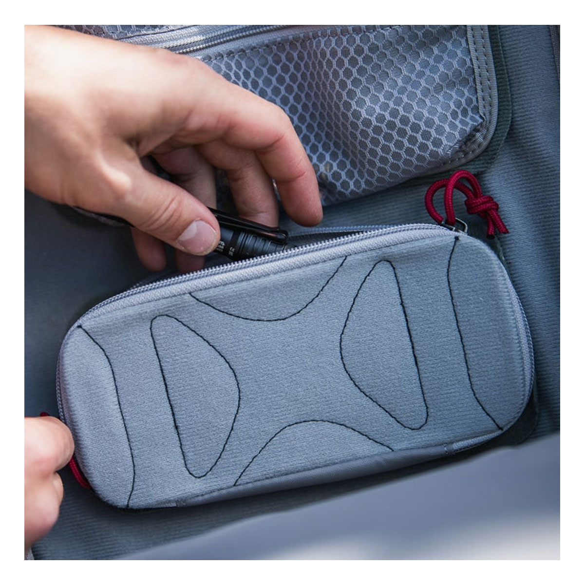 VERTX Small Grey 2x Pack Organizer F1-VTX5233-GY