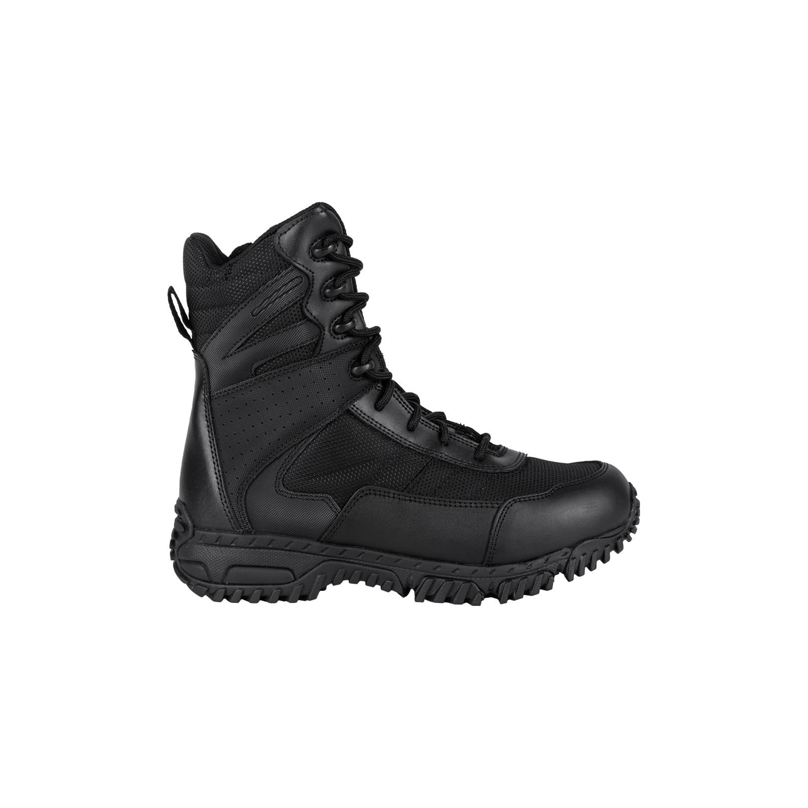 ALTAMA Vengeance SR 8in Black Side-Zip Boots 305301