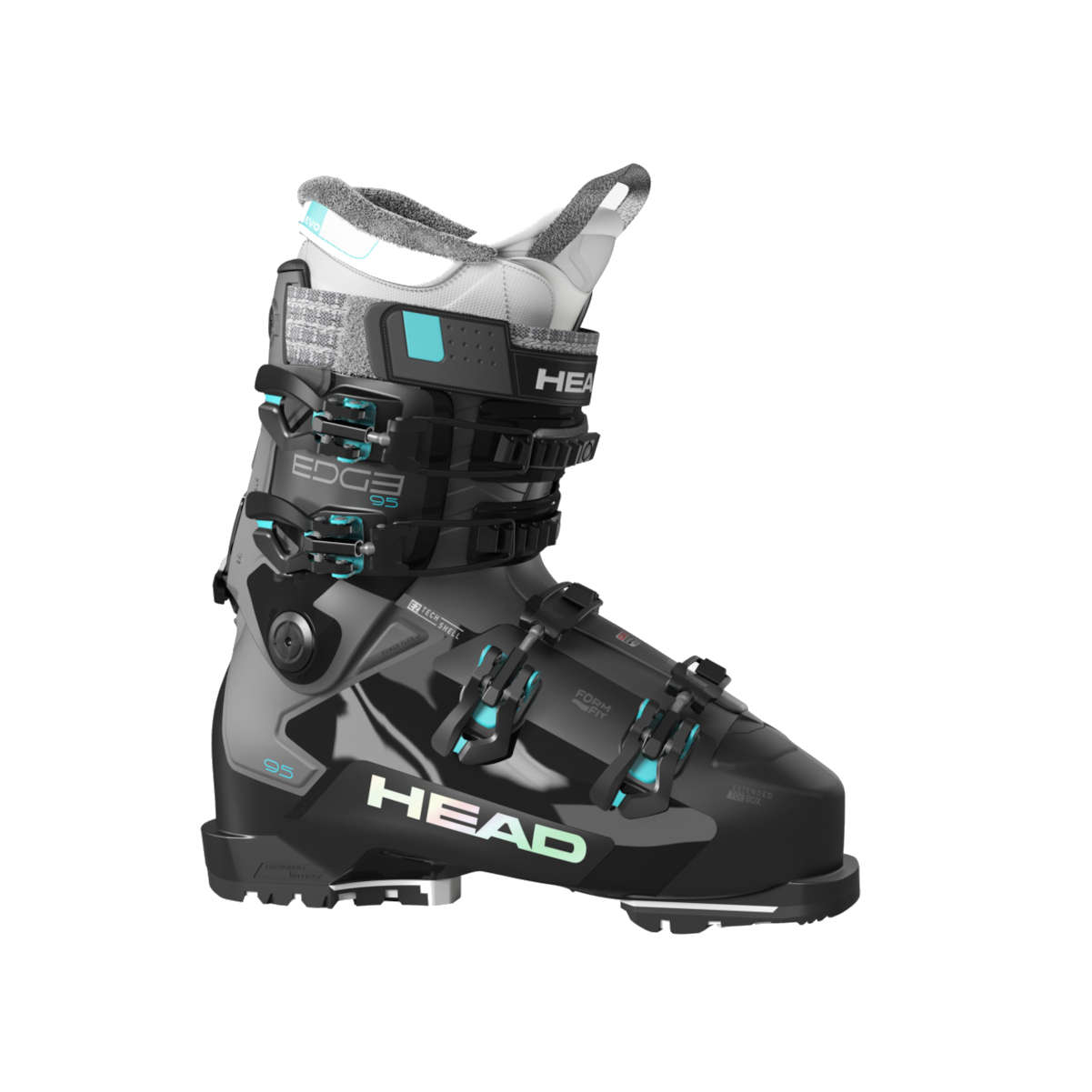 HEAD W Edge 95 W HV GW Black-Turquoise Ski Boots 603248