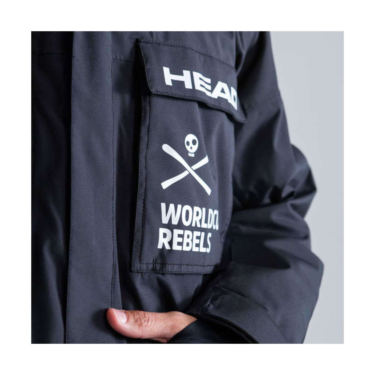 HEAD Men Race Team Black Jacket 821252-BK