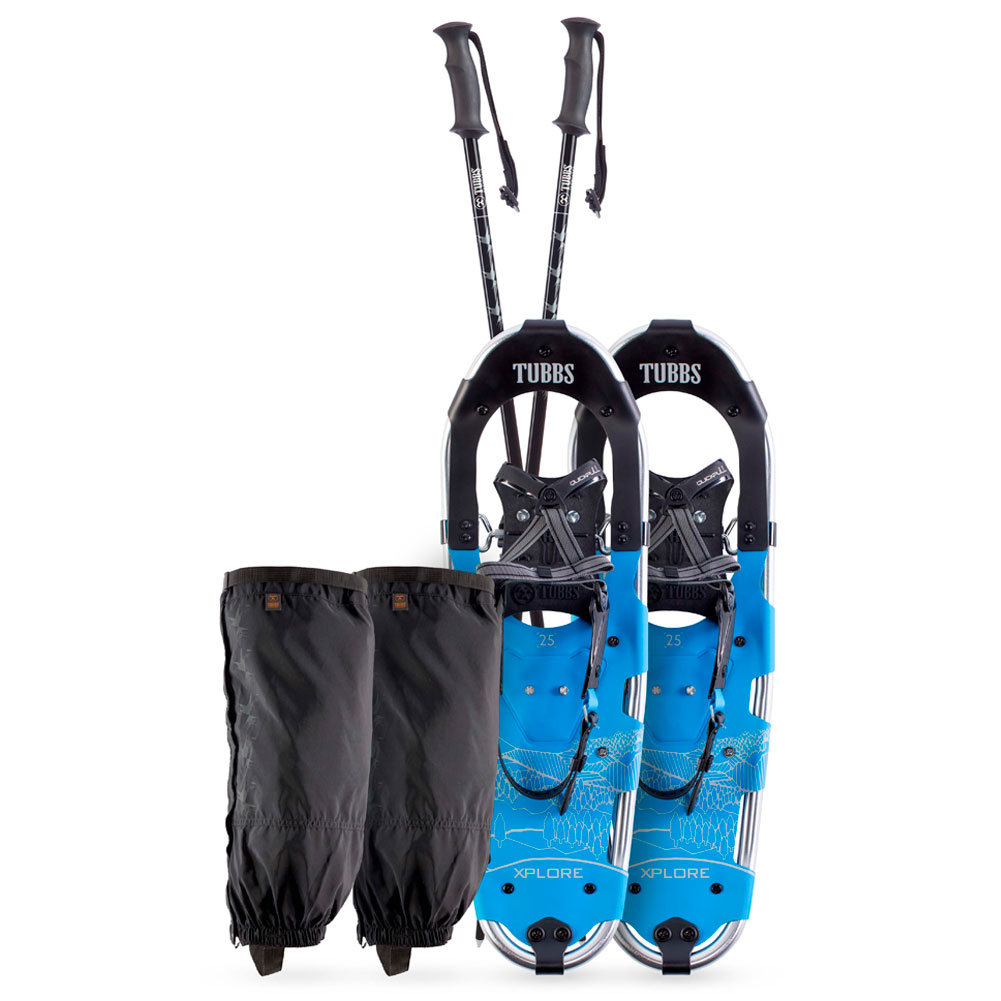 TUBBS Xplore Silver Blue Snowshoe Kit X190100601