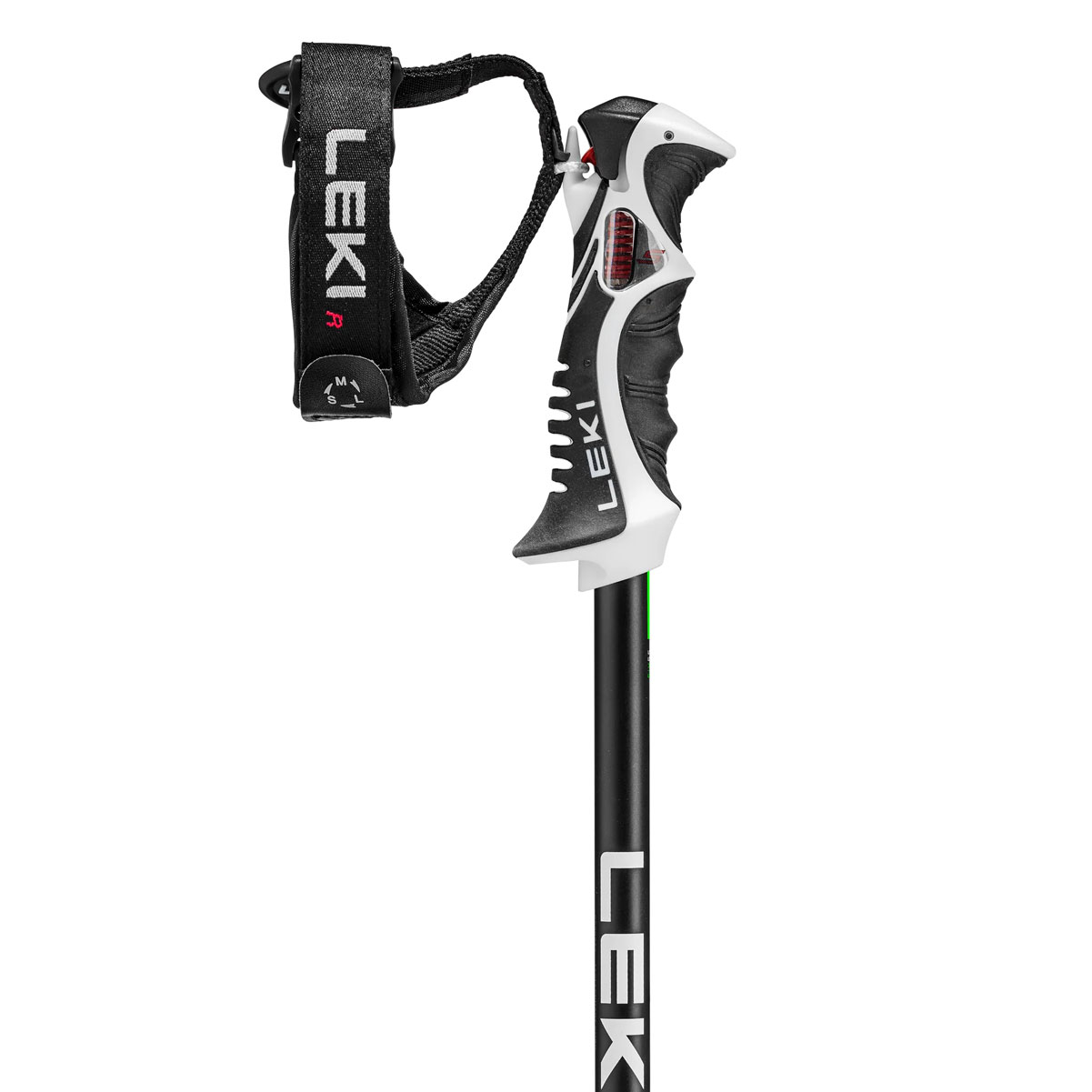 LEKI Bold Lite S Red Ski Poles 6536743