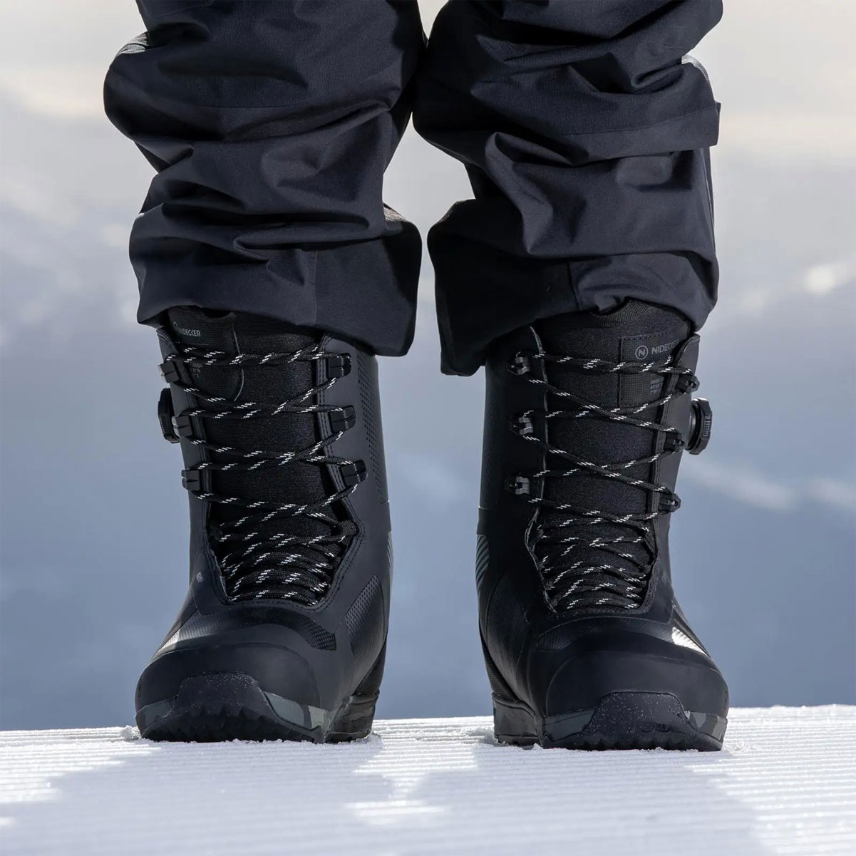 NIDECKER Mens Kita Hybrid Snowboard Boots N24BTMKTLBK
